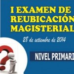 Examen de Reubicación Docente 2014 con clave de respuestas
