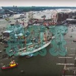 Tráfico en el Puerto de Amsterdam timelapse