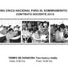 Examen simulacro para nombramiento docente 2015