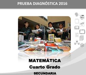 Prueba Diagnóstica 2016 Cuarto de Secundaria