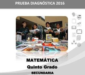 Prueba Diagnóstica 2016 Quinto de Secundaria