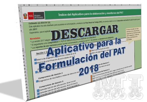 Descargar Aplicativo para la Formulación del PAT 2018