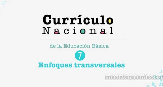 Conozca los 7 enfoques transversales de la educación peruana.
