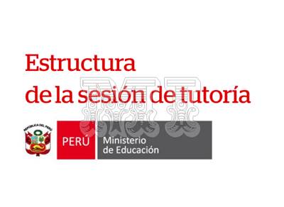 Estructura de una sesión de tutoría