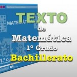 Texto de Matemática 1er Grado Bachillerato