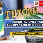 Acompañamaiento Socioafectivo en Tutoría