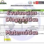 Evaluación Diagnóstica de Matemática