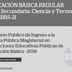 Cuadernillos del Examen de Nombramiento Docente 2018