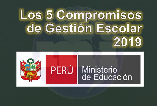 Compromisos de Gestión Escolar 2019