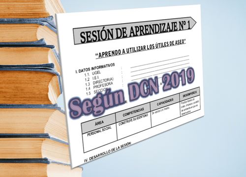 Modelo de sesion de aprendizaje segun DCN 2019