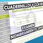 Cuadernillo examen nombramiento 2019