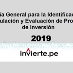 formulacion evaluacion de proyectos de inversion