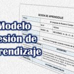modelo de sesion de aprendizaje