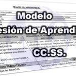 modelo de sesion de aprendizaje de ciencias sociales