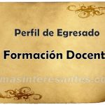 perfil de egresado formacion docente