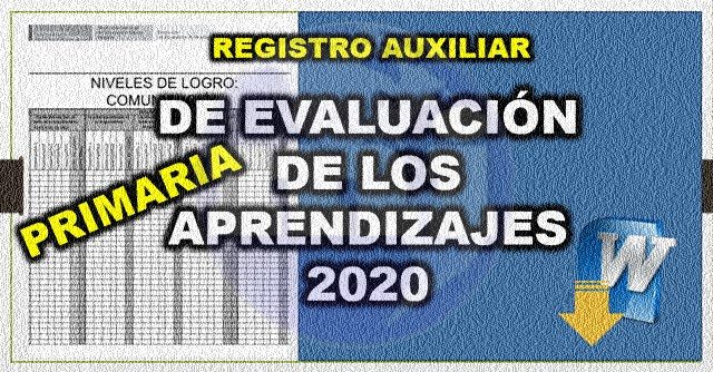 registro auxiliara 2020 word