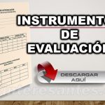 instrumentos de evaluación