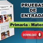 pruebas de entrada de matematica primaria