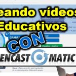 crear videos educativos con screencast o matic