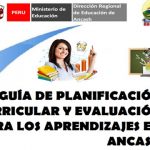 guia planificacion curricular y evaluacion aprendizajes