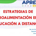 estrategias de retroalimentación a distancia