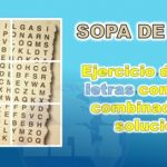 sopa letras con palabras compuestas