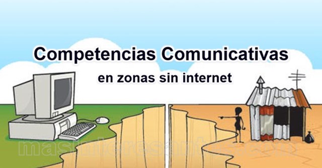 competencias comunicativas en zonas sin internet