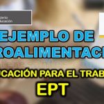 ejemplo de retroalimentación en el area de educación para el trabajo o ept