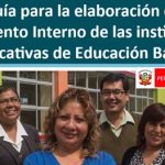 guia para elaboracion reglamento interno iiee