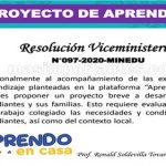 Cómo elaborar un Proyecto de Aprendizaje según Aprendo en casa