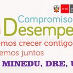 Conozca el rol compromisos de desempeño 2021 minedu dre ugel