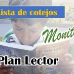 Lista de cotejos monitoreo Plan Lector