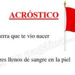 Acróstico de bandera