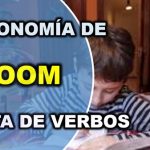 Taxonomía de Bloom - verbos