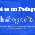 Qué es un Pedagogo, infografía