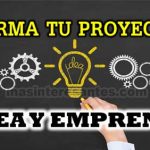Arma tu proyecto de Crea y Emprende