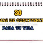 30 Normas de convivencia para tu vida