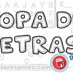 Sopa de letras para descargar