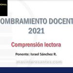 Capacitación Docente en Comprensión lectora