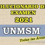 Solucionario del examen de Admsión a la UNMSM
