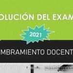 Resolución del Examen de Nombramiento