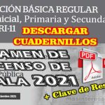 Cuadernillos del Examen de Ascenso Escala 2021