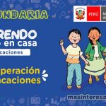 Experiencias de Aprendizaje de recuperación Secundaria