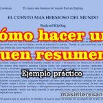 Cómo hacer un buen resumen