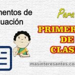 Instrumentos de Evaluación para el Primer día de clases