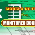 Modelo de Ficha para Monitoreo Docente