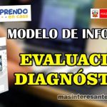 Modelo de Informe de Evaluación Diagnóstica