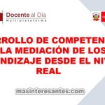 Desarrollo de competencias y mediación de aprendizaje