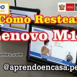 Resetear Tabletas de Lenovo M10