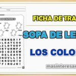 Sopa de letras los colores